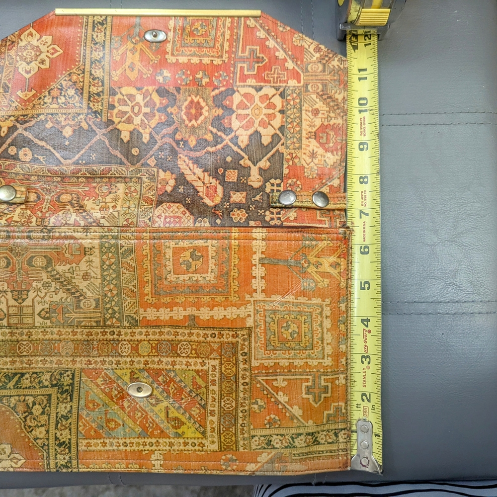 Vintage Patchwork Clutch - image 3